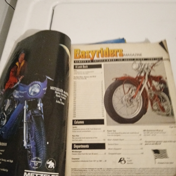 Easy Rider June 1991 vintage 20th anniversary year issue - Picture 2 of 6